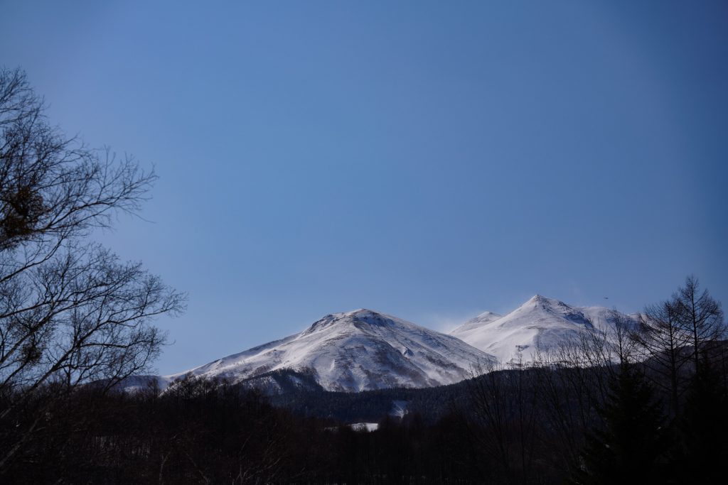 ภาพวิวภูเขาจากอุโมงค์คามิโคจิ